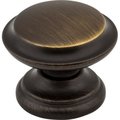 Jeffrey Alexander 1-3/8" Diameter Antique Brushed Satin Brass Cordova Cabinet Knob 0251ABSB